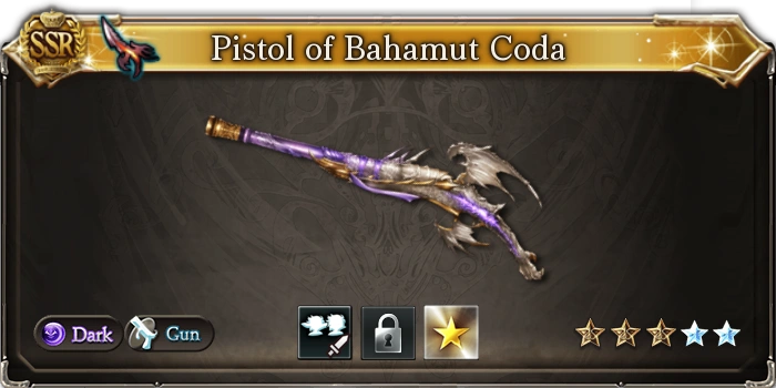 Pistol Of Bahamut Coda Granblue Fantasy Wiki