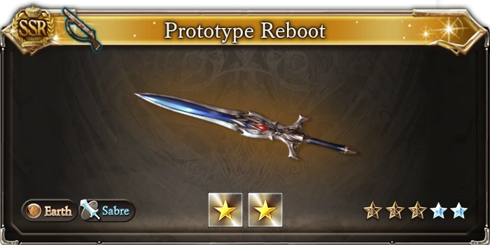 Prototype Reboot (Earth) - Granblue Fantasy Wiki